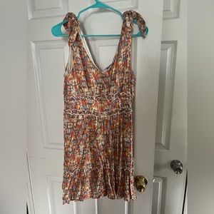 Very pretty, colorful Sleeveless Babydoll dress by Gypsies & Moondust.